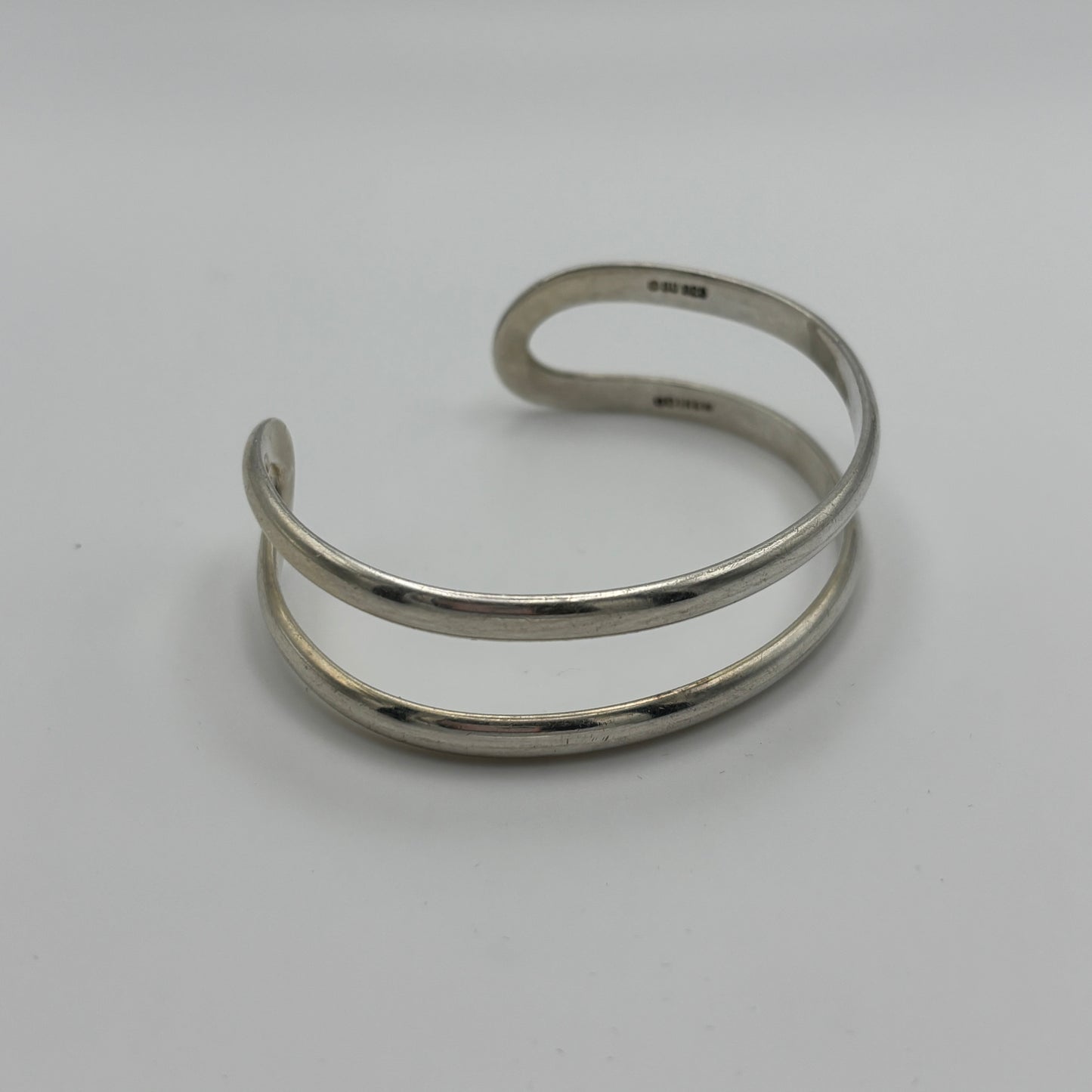 Double Strand Sterling Cuff