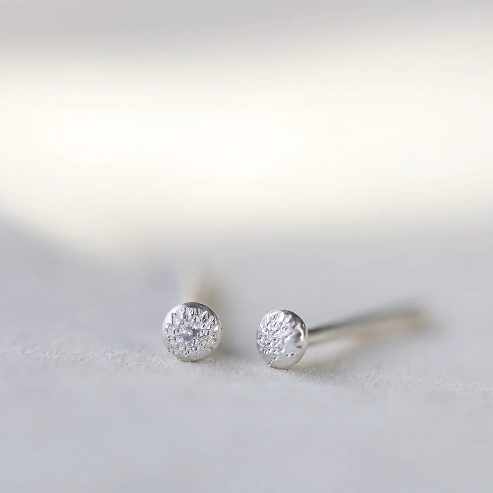 Diamond Dusted Fleck Studs Earrings