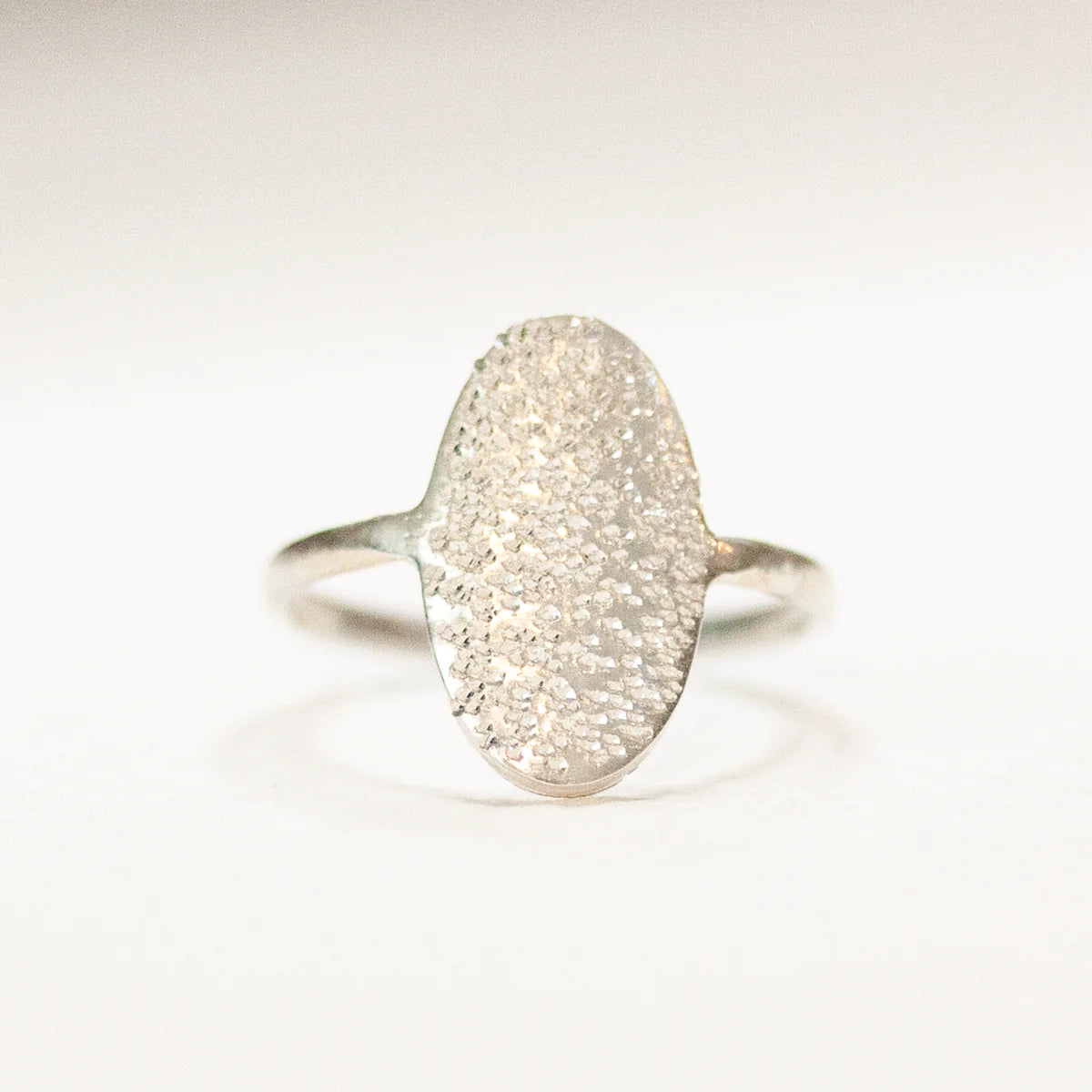 Diamond Dusted Orbit Ring