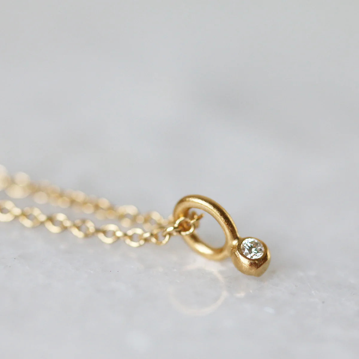 Diamond Fleck Necklace
