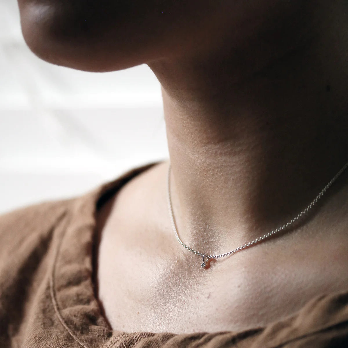 Diamond Fleck Necklace