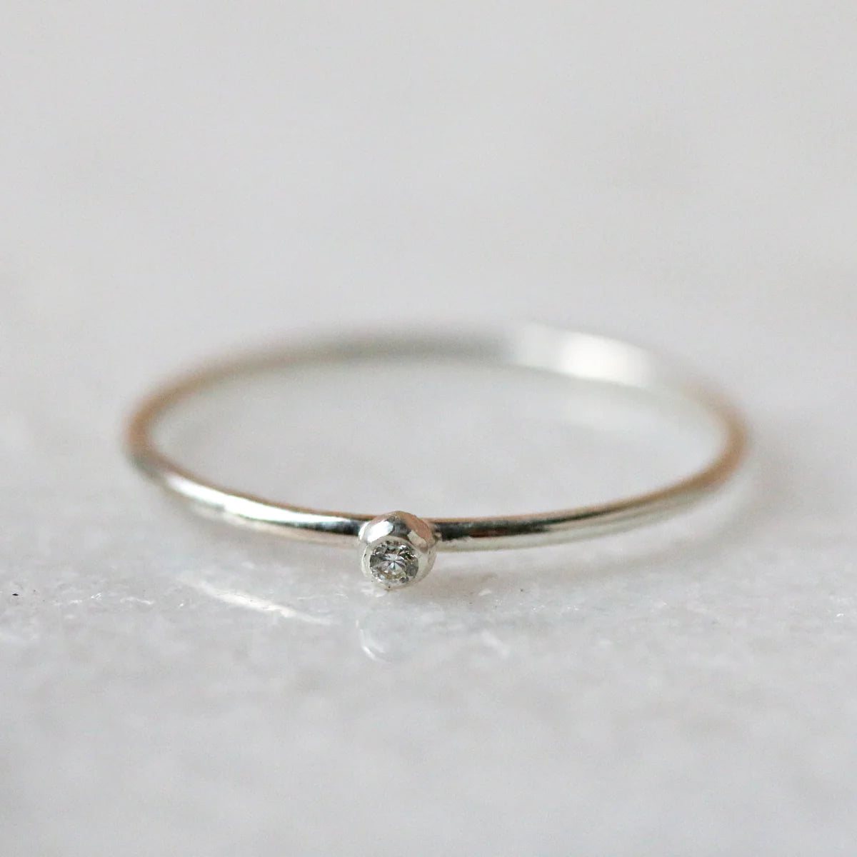 Diamond Fleck Ring