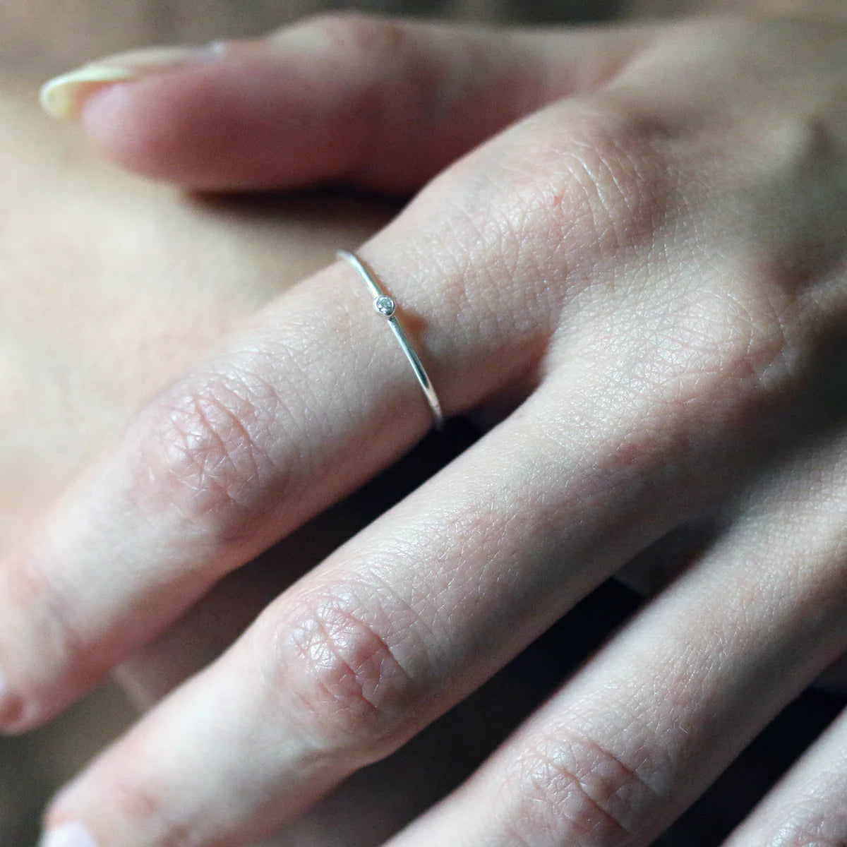 Diamond Fleck Ring