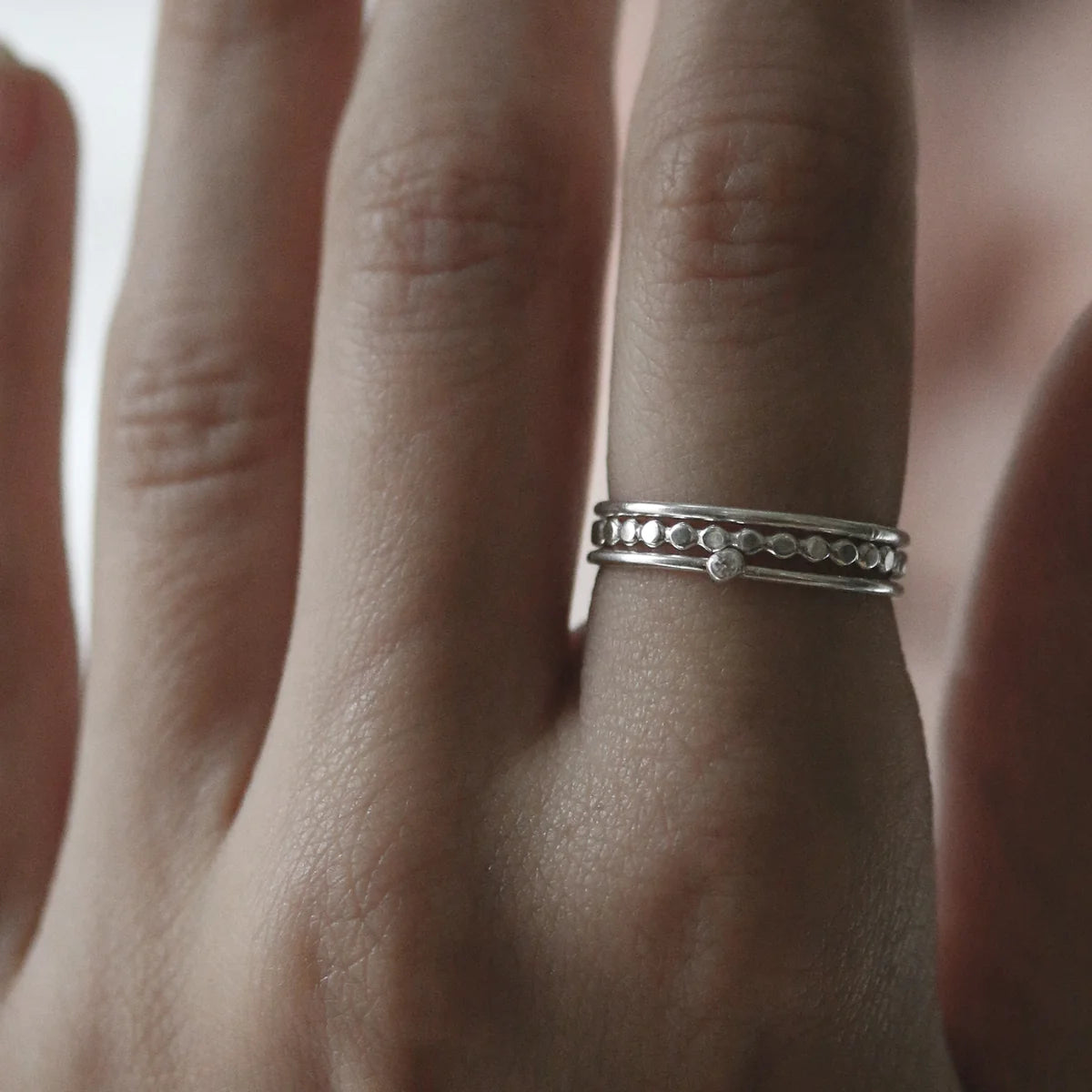 Diamond Fleck Ring