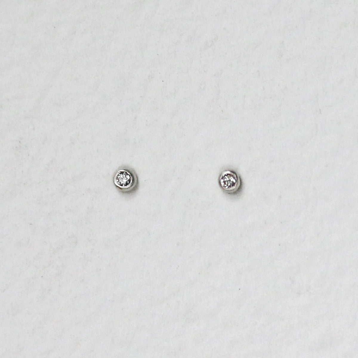 Diamond Fleck Studs Earrings