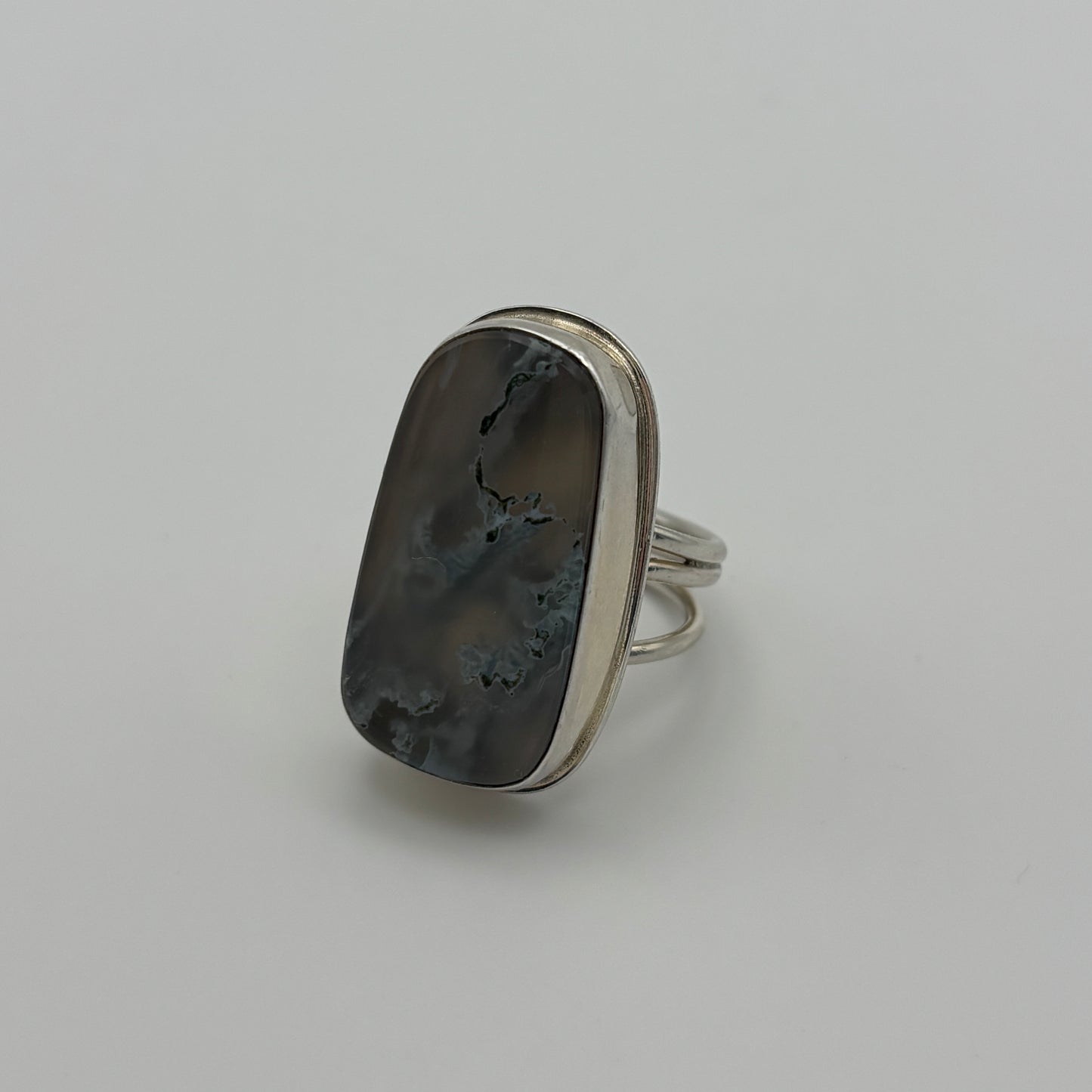 Moss Agate Ring
