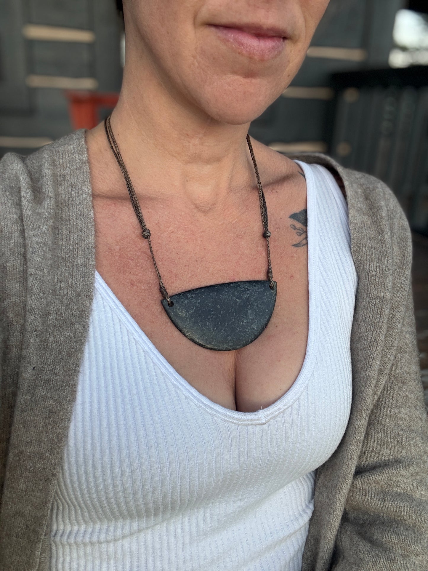 New Zealand West Coast Serpentinite Ash Rounded