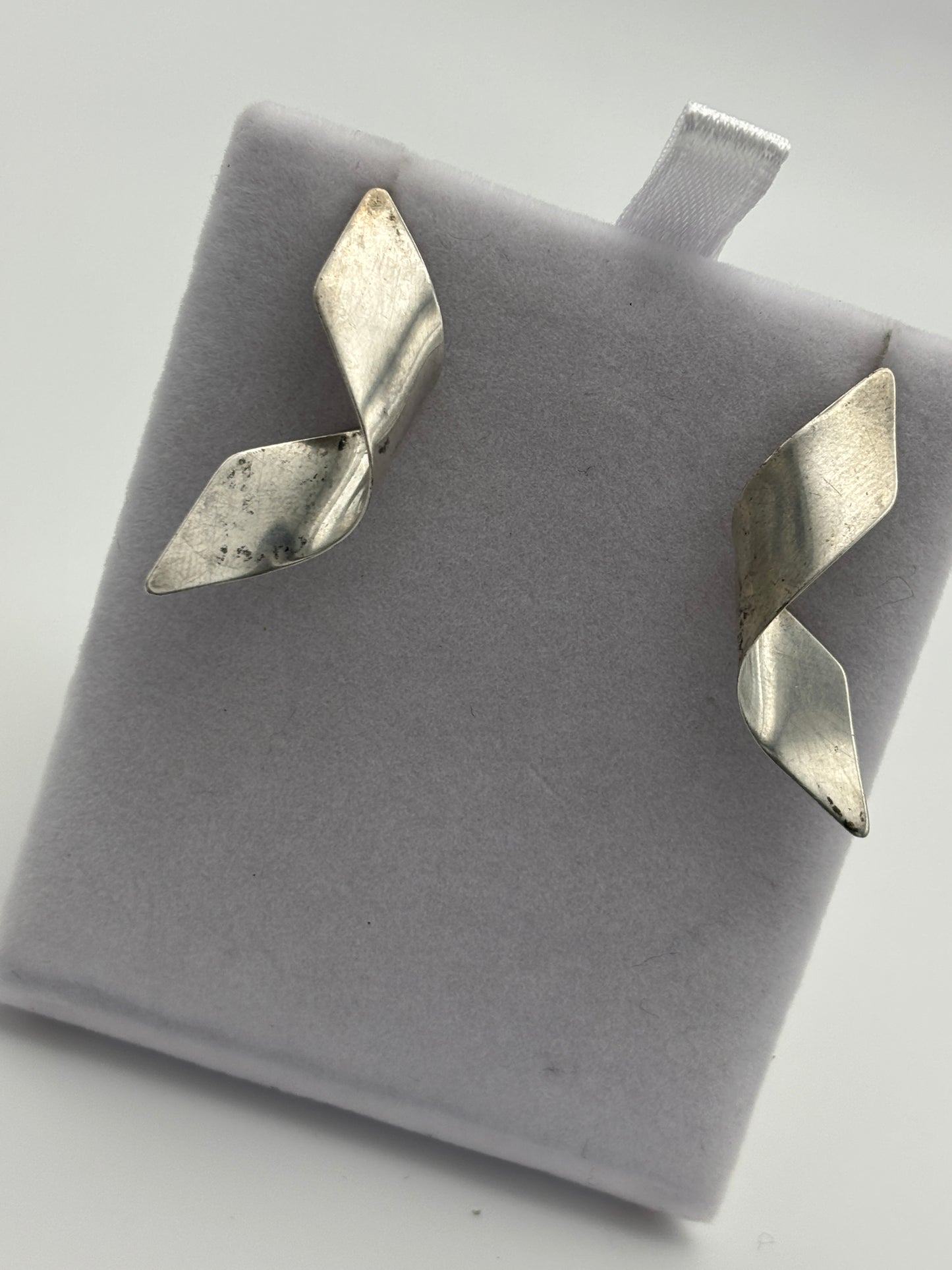 *RESERVED for Tina* Ribbon Twist Earrings