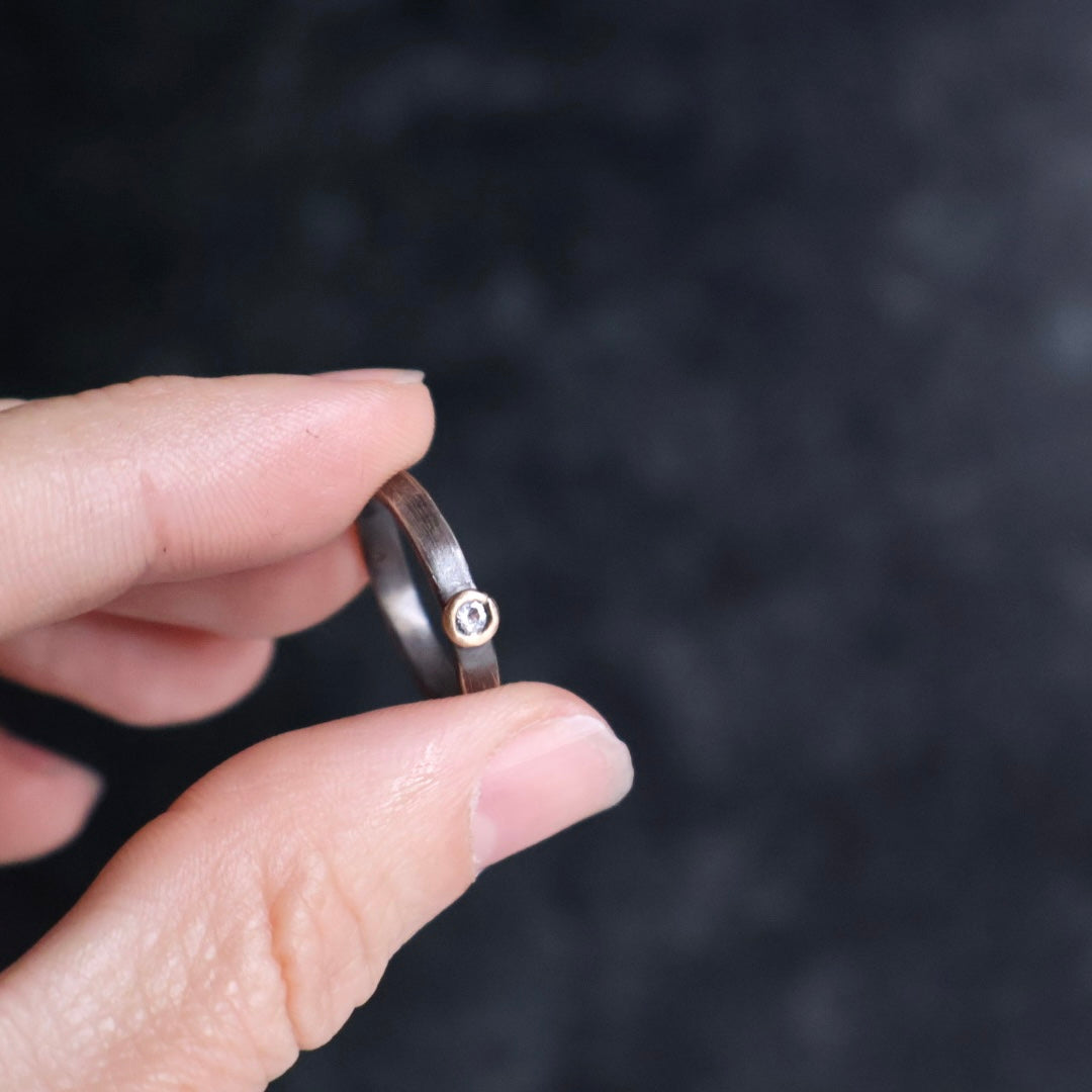 Diamond Solitaire Band