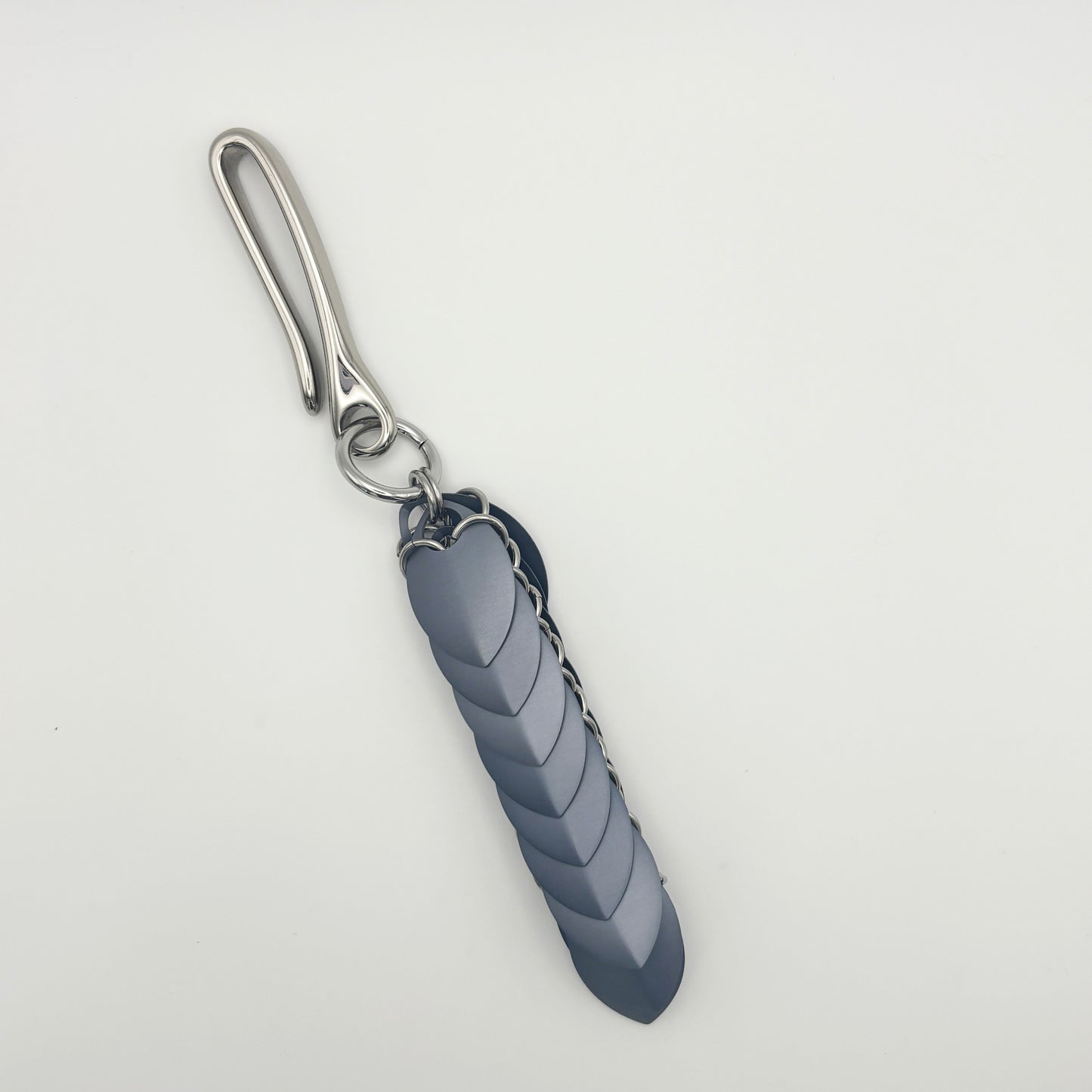 Gunmetal Double Scale Hook