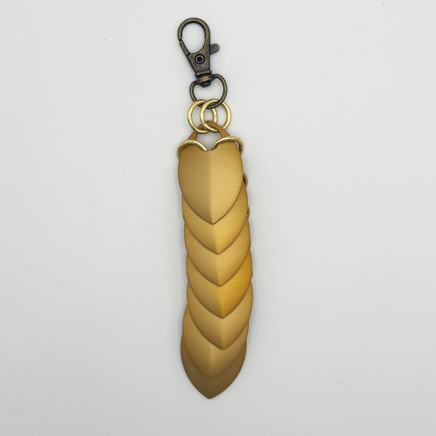 Scale Zipper Pull