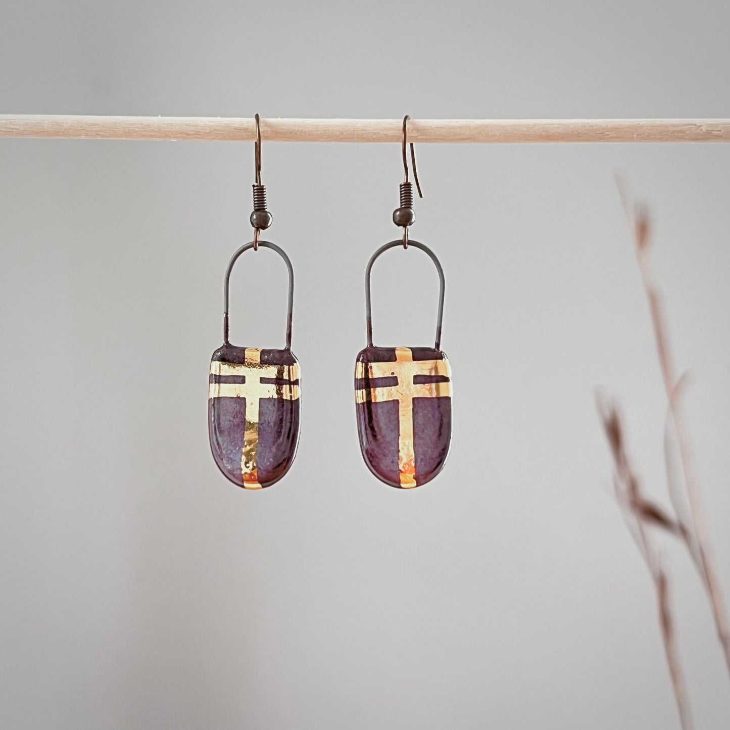 Plum Crosses