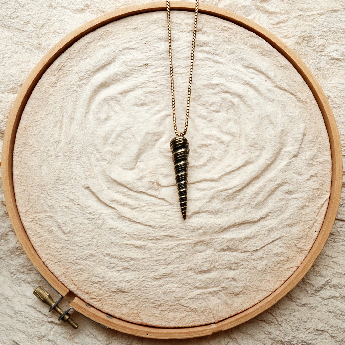 Spiral Shell Necklace