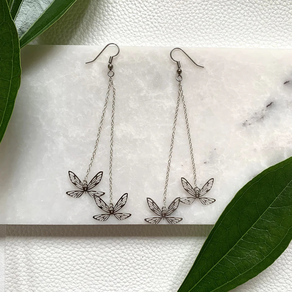 Butterfly Dangle Earrings