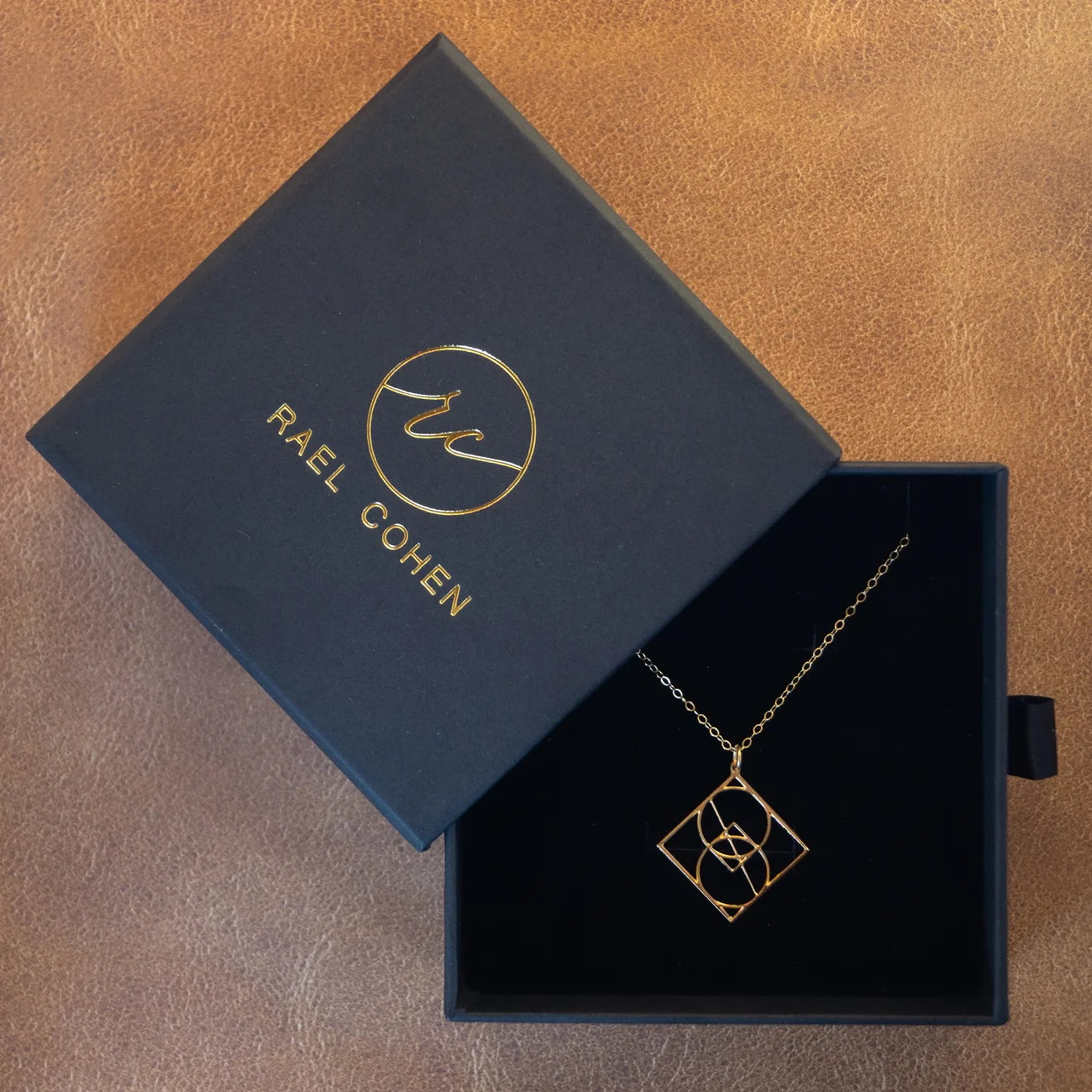 Vesica Piscis Symbol Necklace