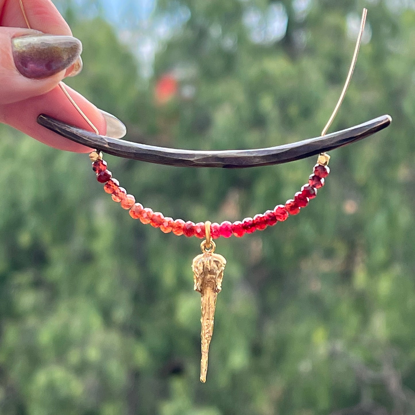 Gemstone Quill Charm Add-On