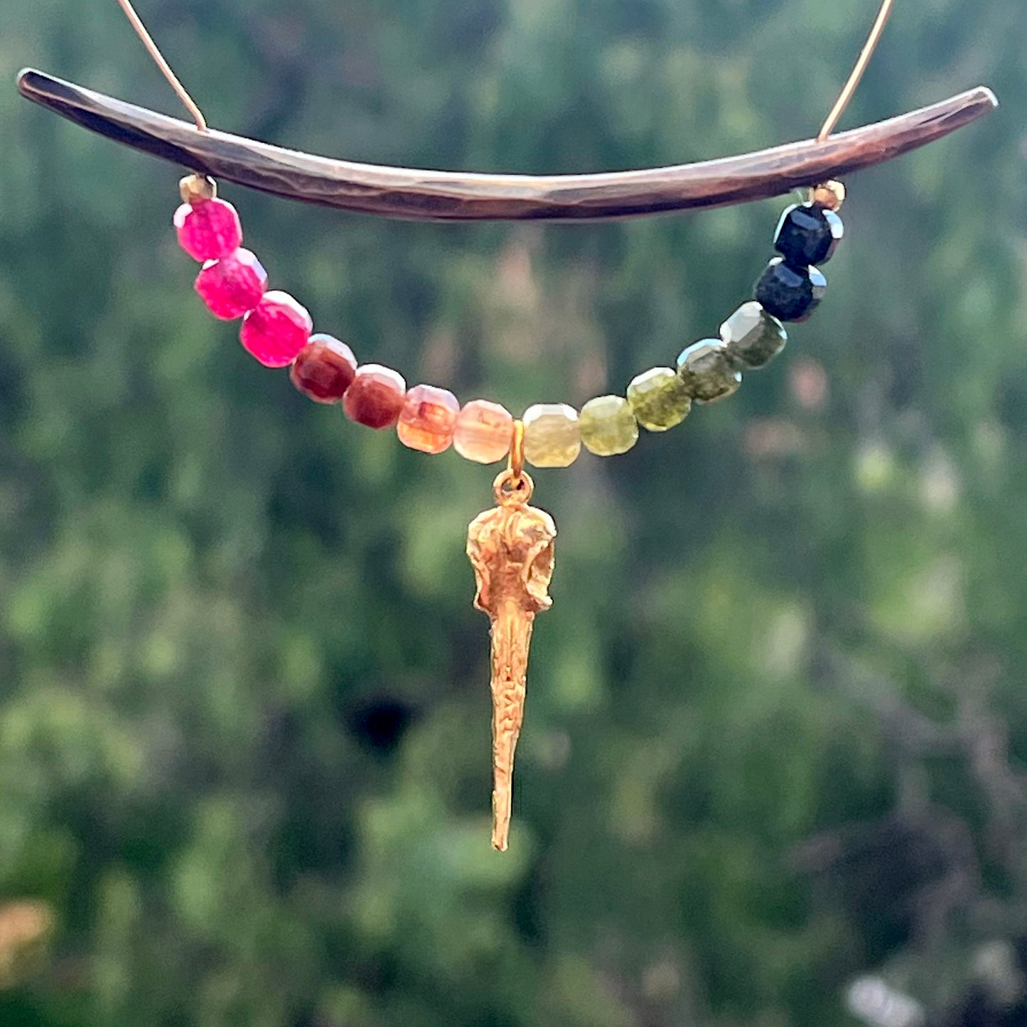 Gemstone Quill Charm Add-On