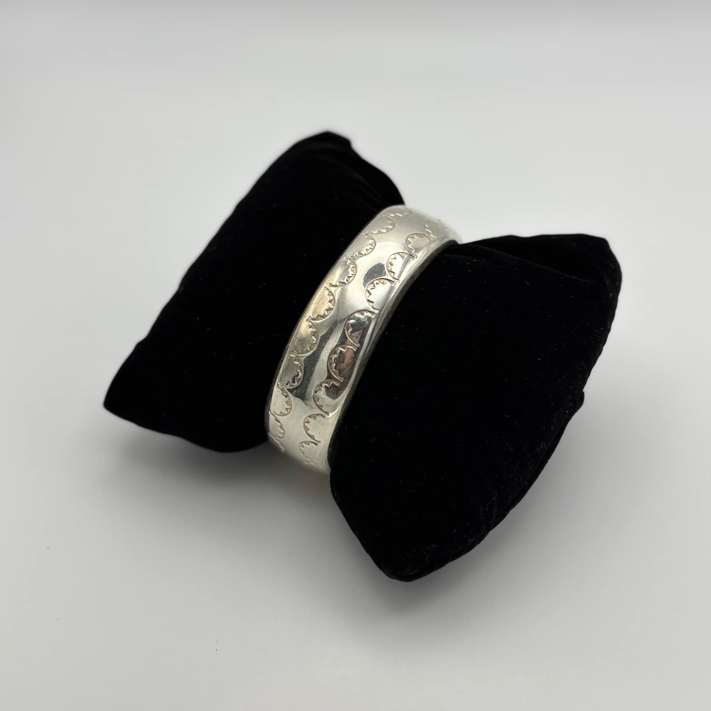 Sterling Stamped Cuff