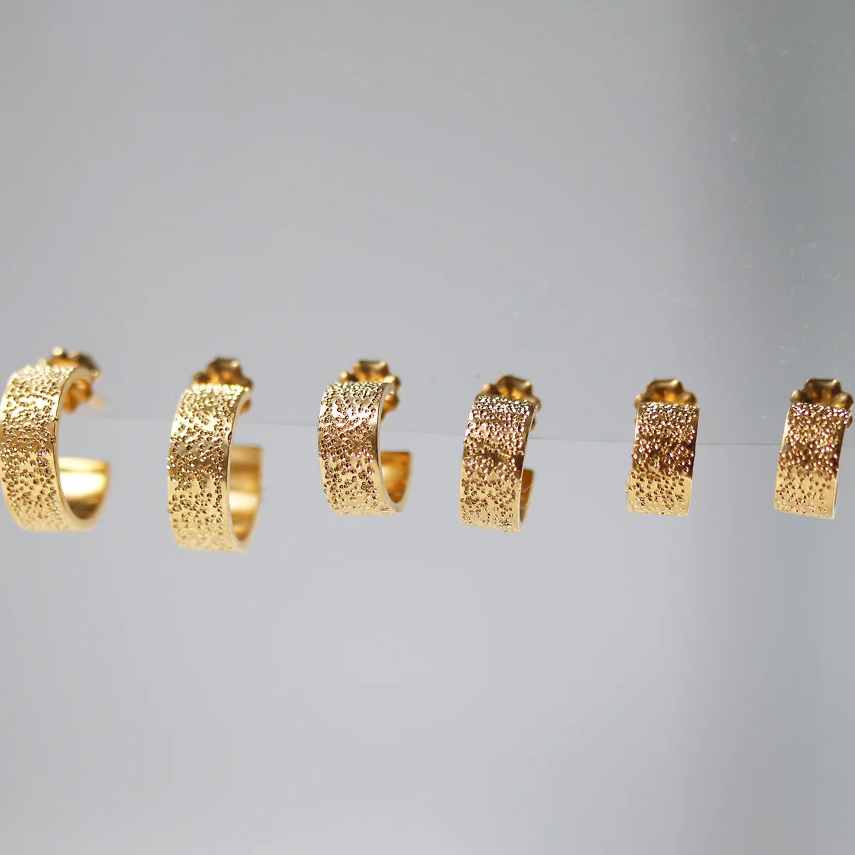 Diamond Dusted Grand Huggie Hoops