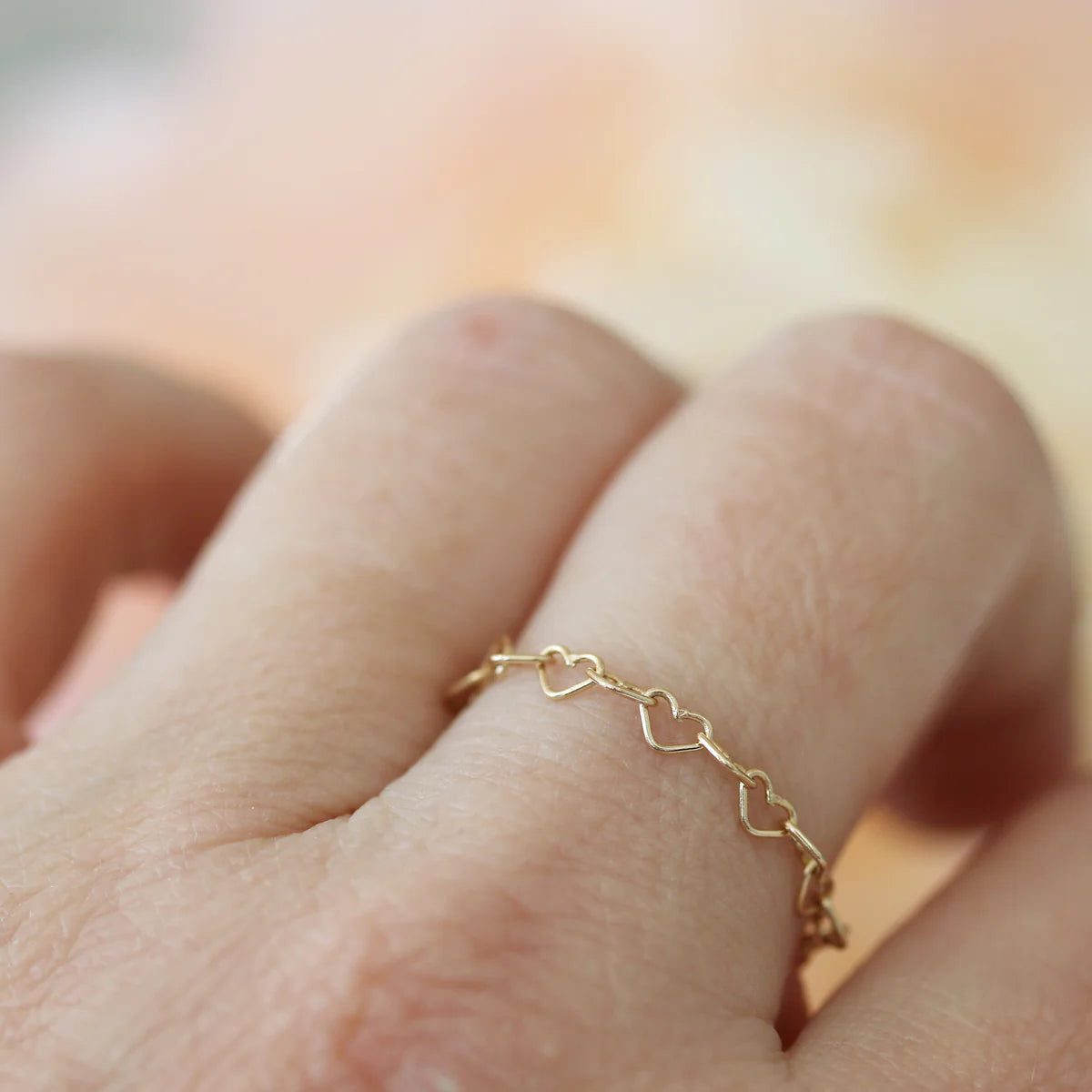 Connected Heart Ring