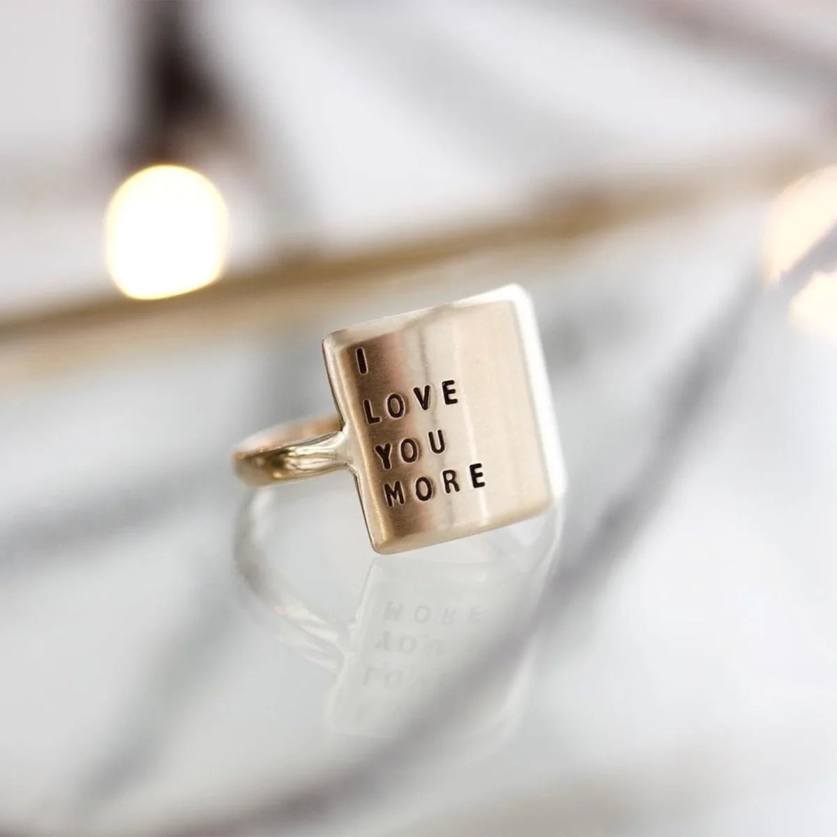 Wide Inspiring Ring