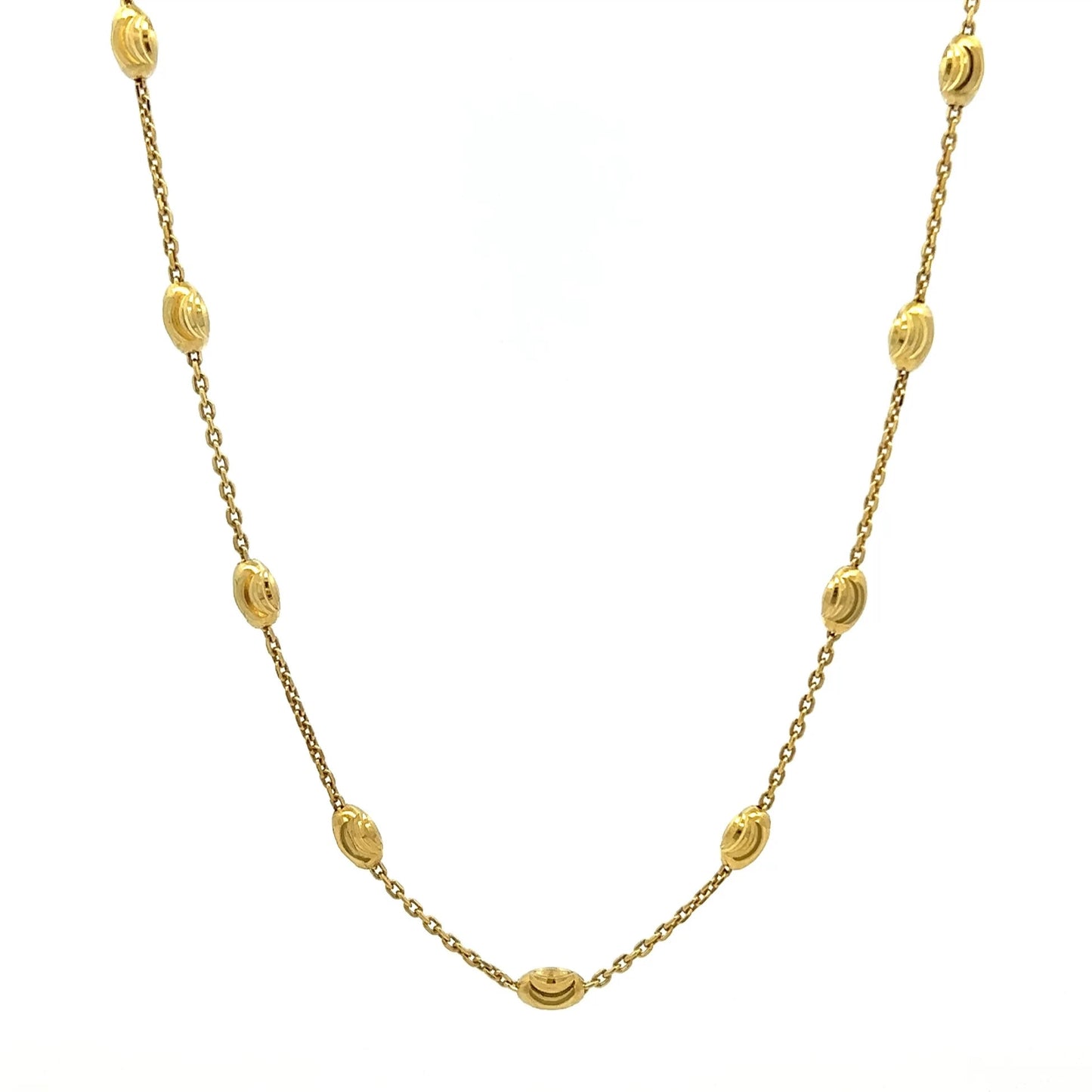 Gold Vermeil Shell Chain