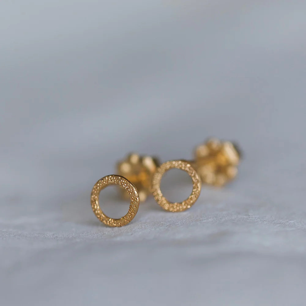 Diamond Dusted Karma Studs