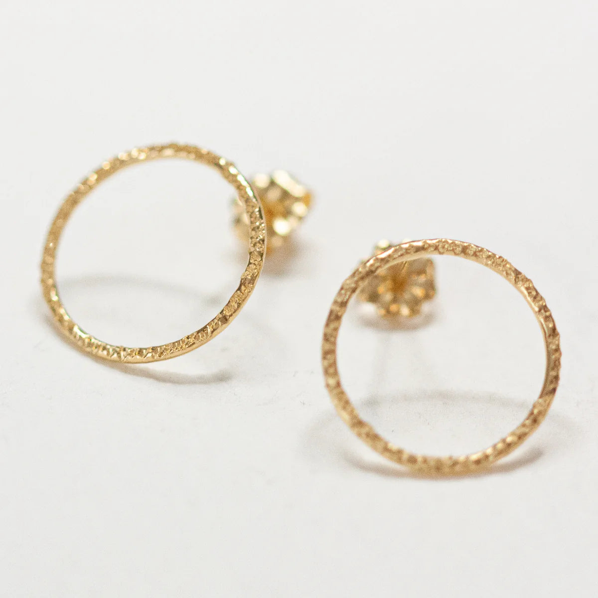 Diamond Dusted Karma Studs
