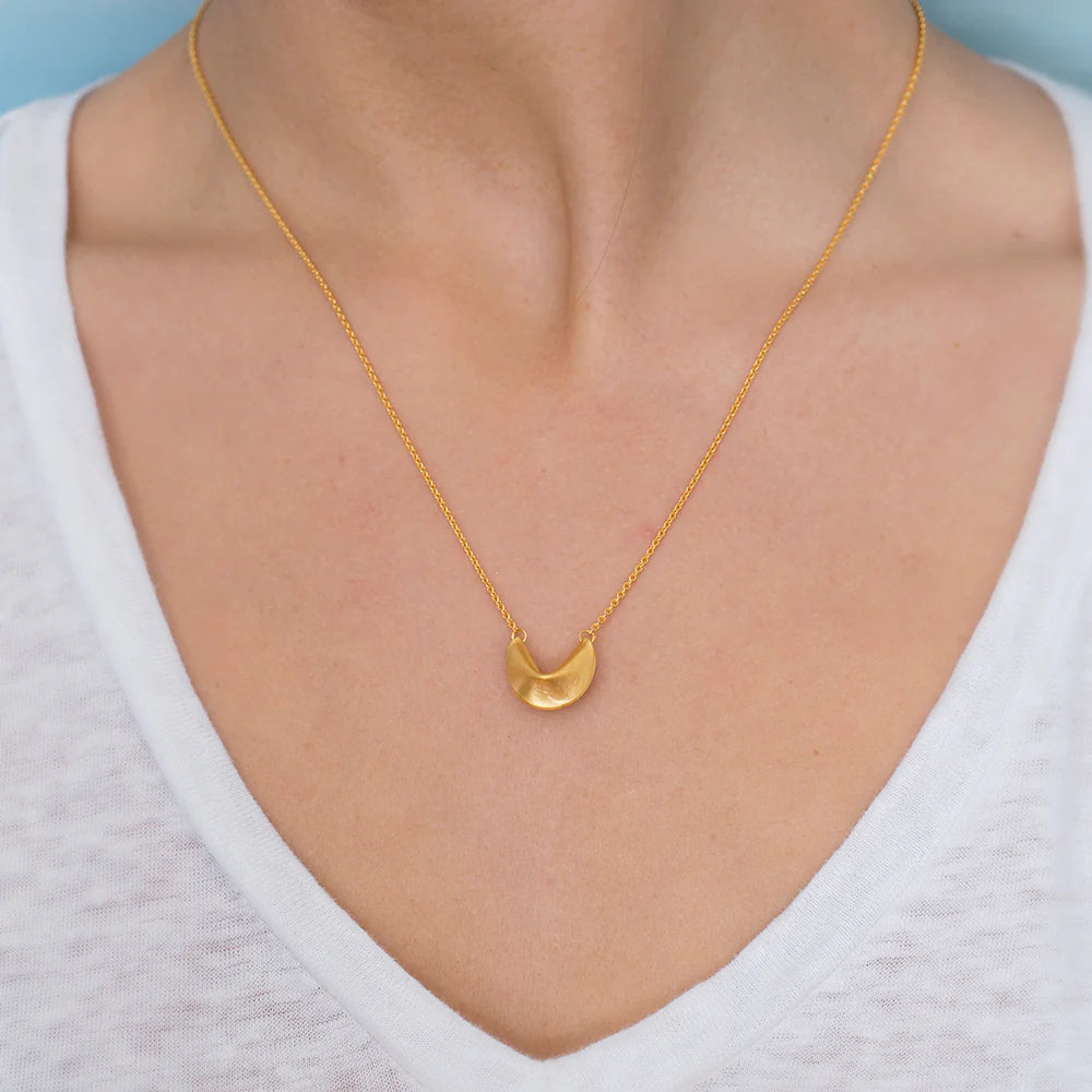 Fortune Cookie Necklace