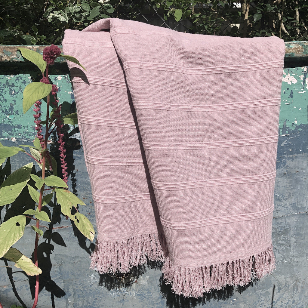 pink terry turkish towel
