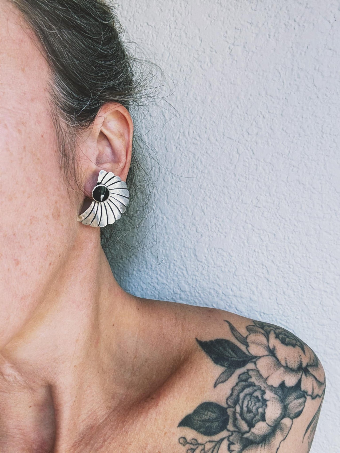 Onyx Sterling Earrings