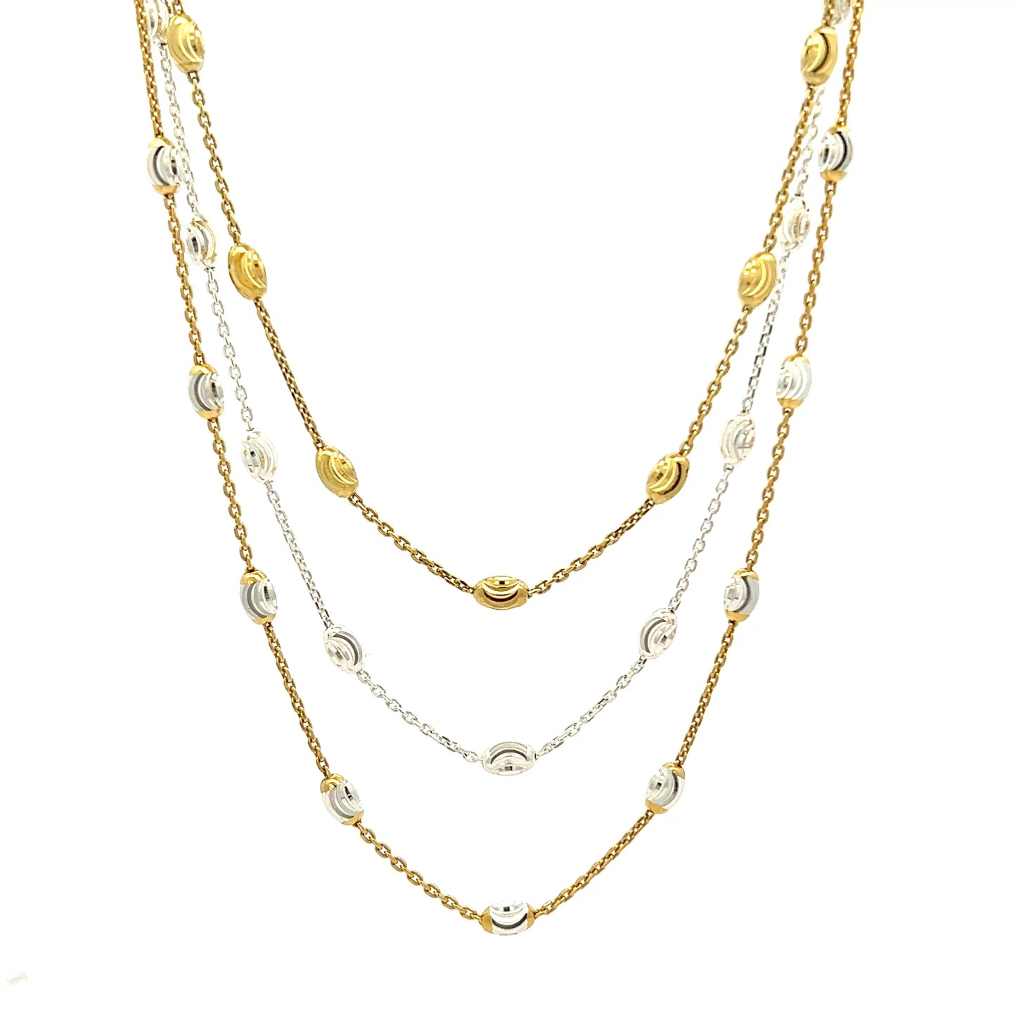 Sterling Silver Shell Chain