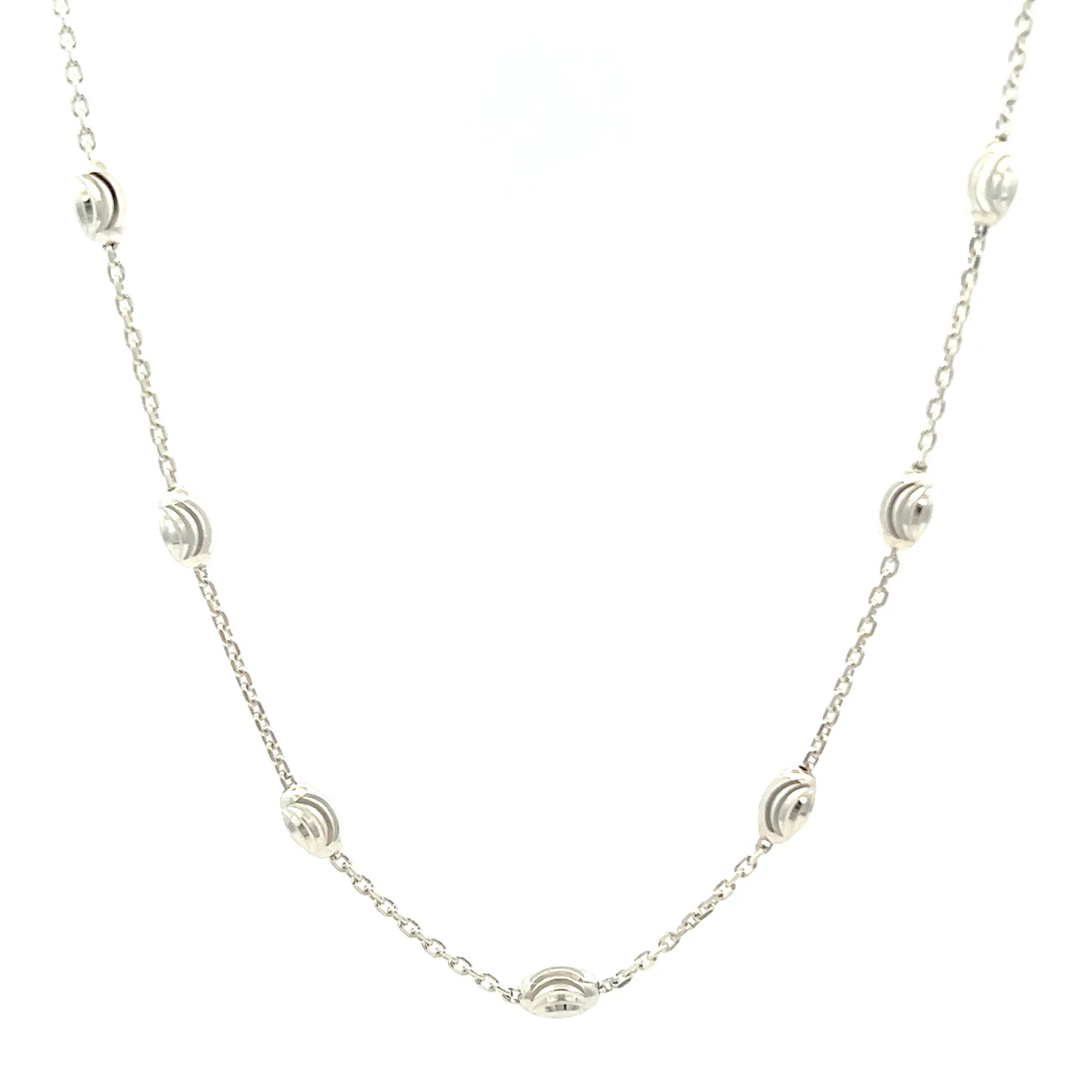 Sterling Silver Shell Chain