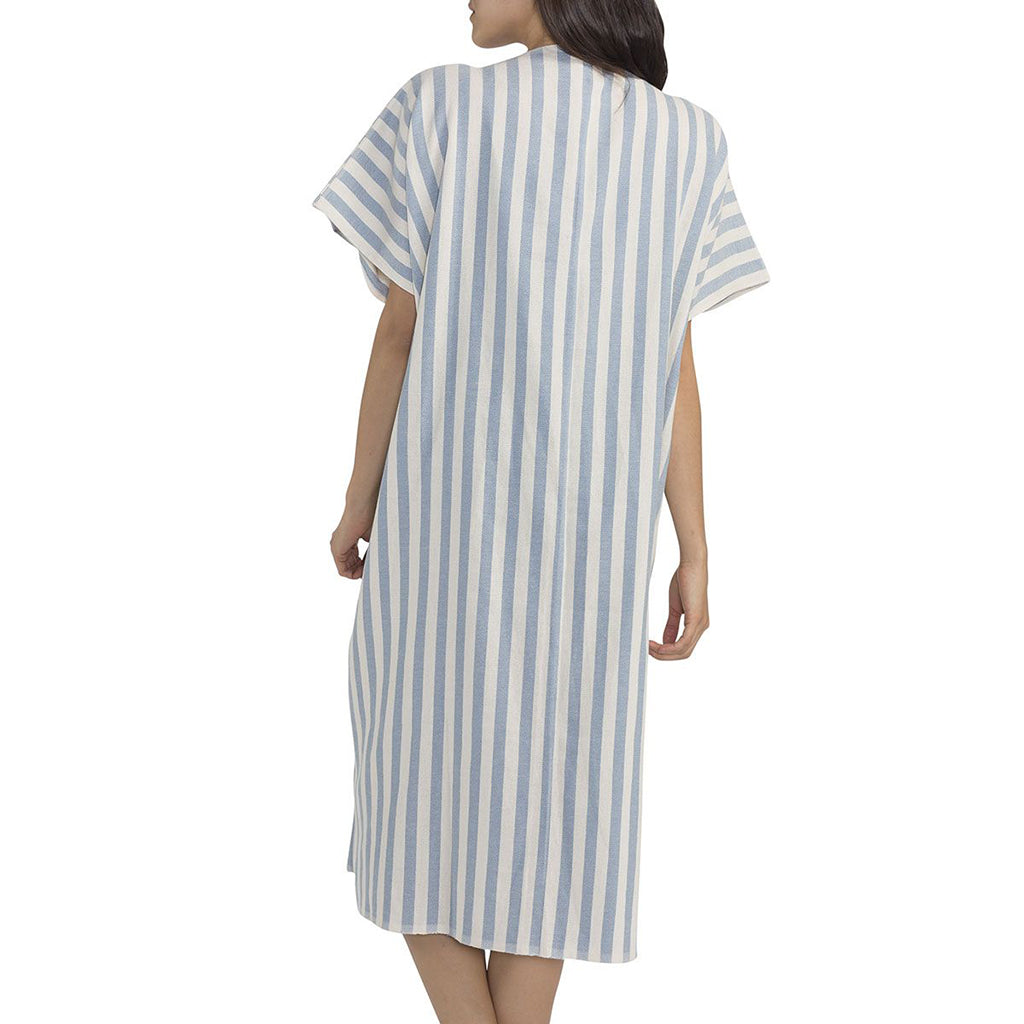 Nautical Stripe Turkish Kimono