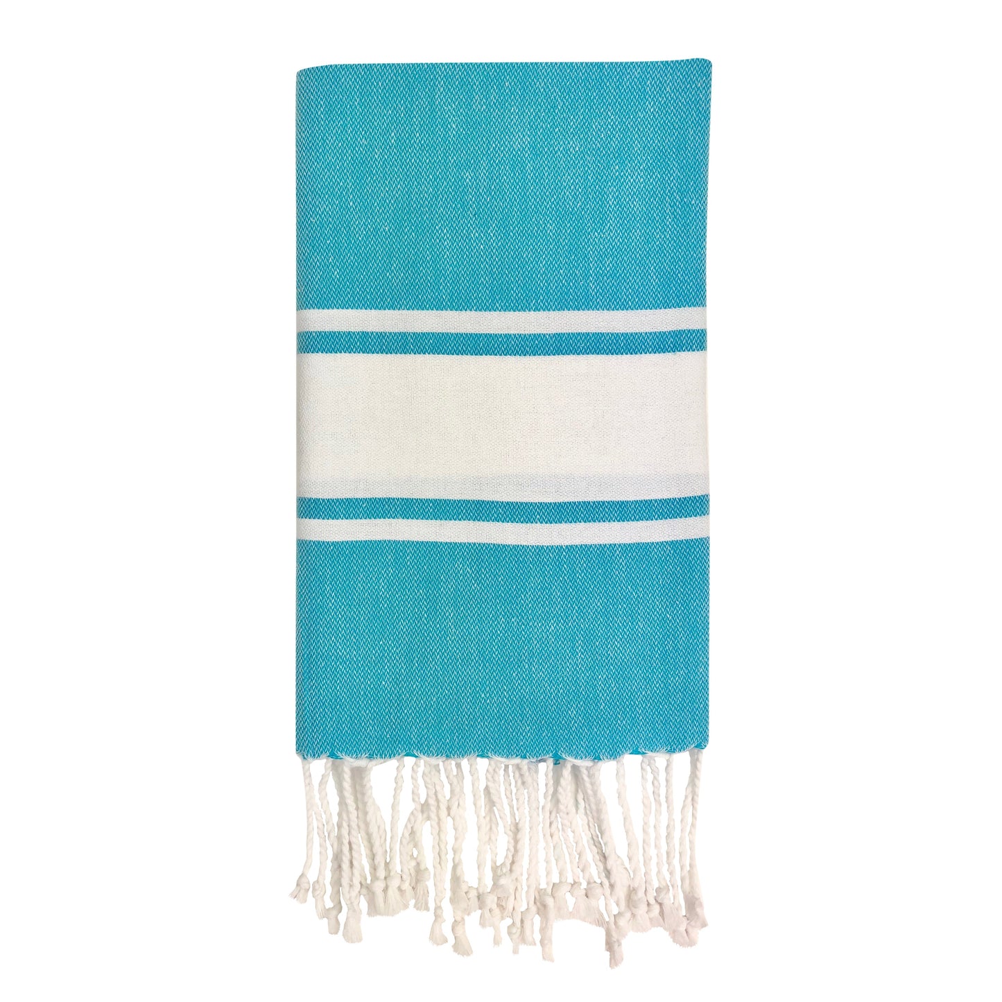 blue turkish hand towel