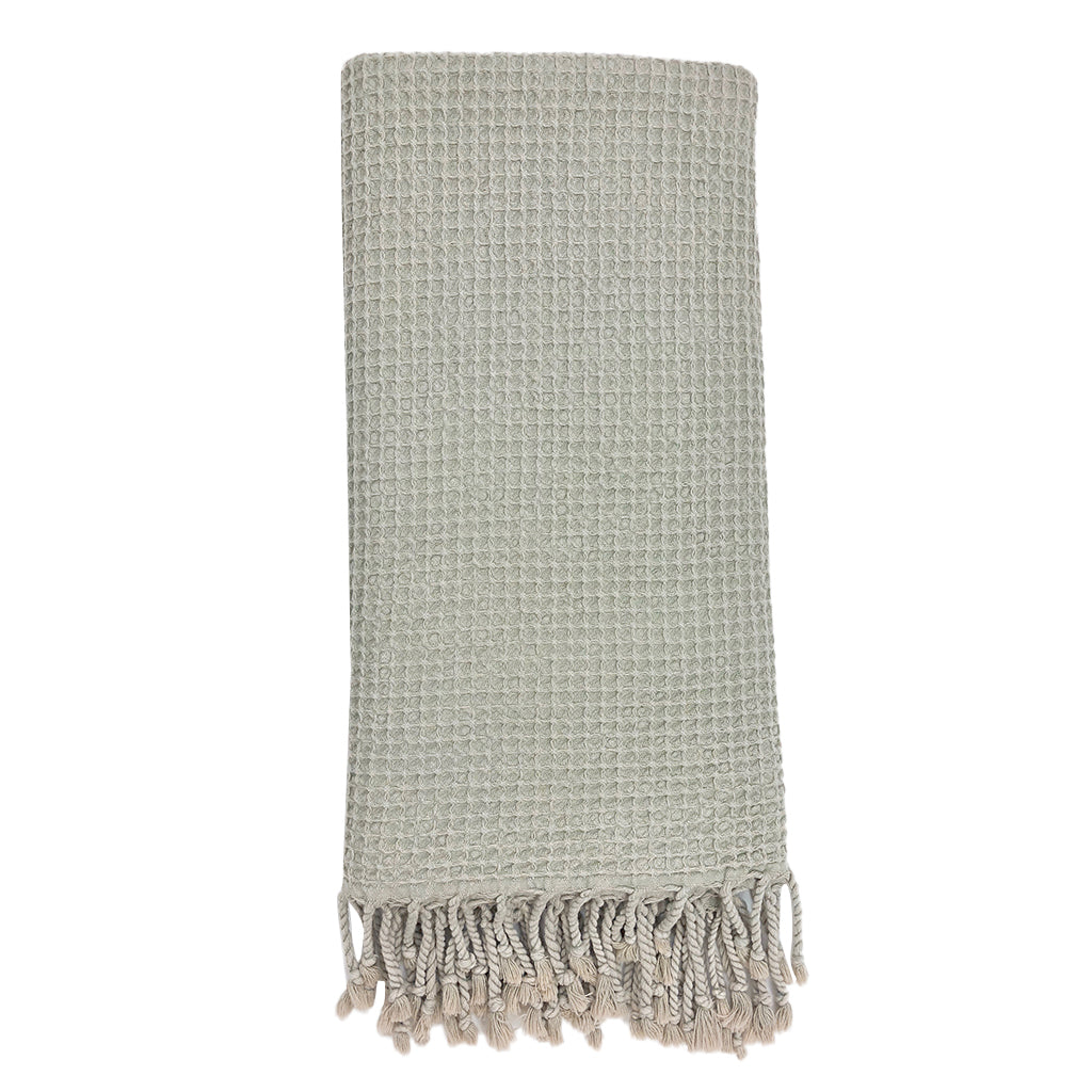 gray turkish towel waffle