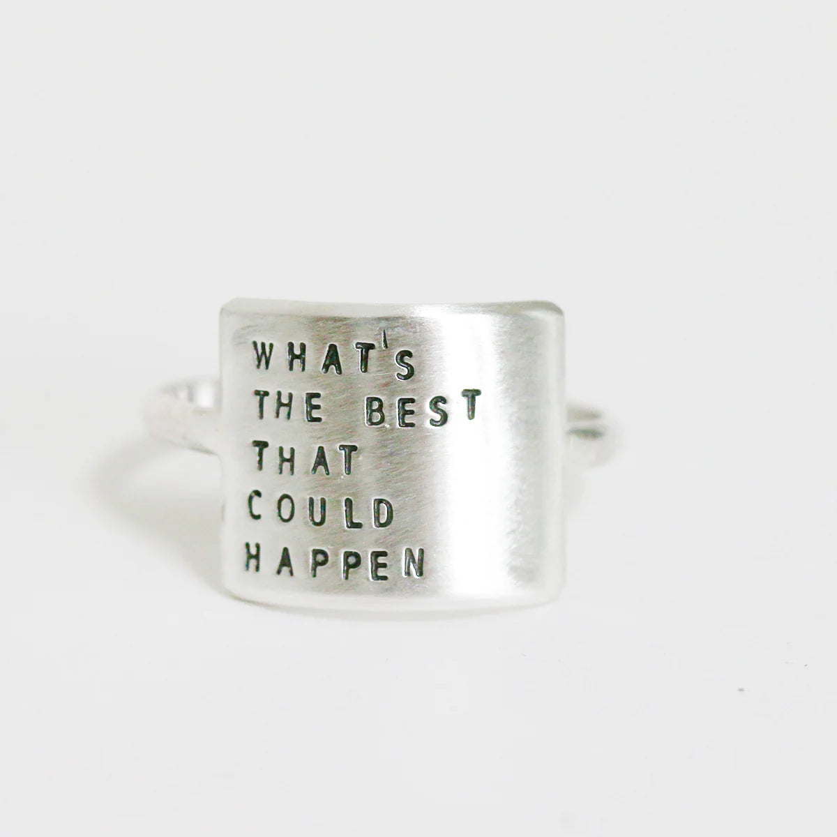 Wide Inspiring Ring