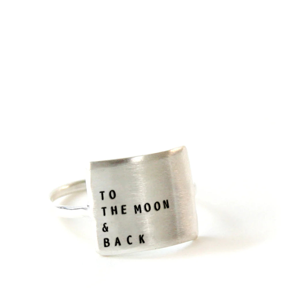 Wide Inspiring Ring