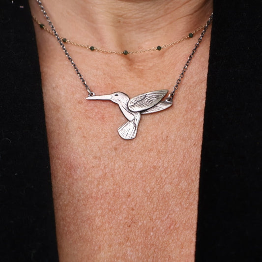 Hummingbird Necklace
