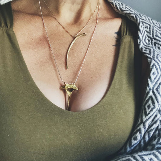 Boa Rib Necklace