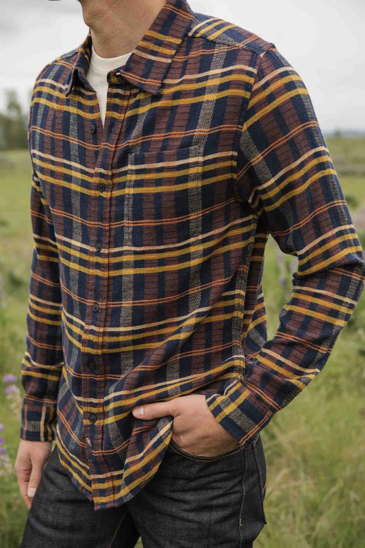 Desert Dawn Plaid Shirt