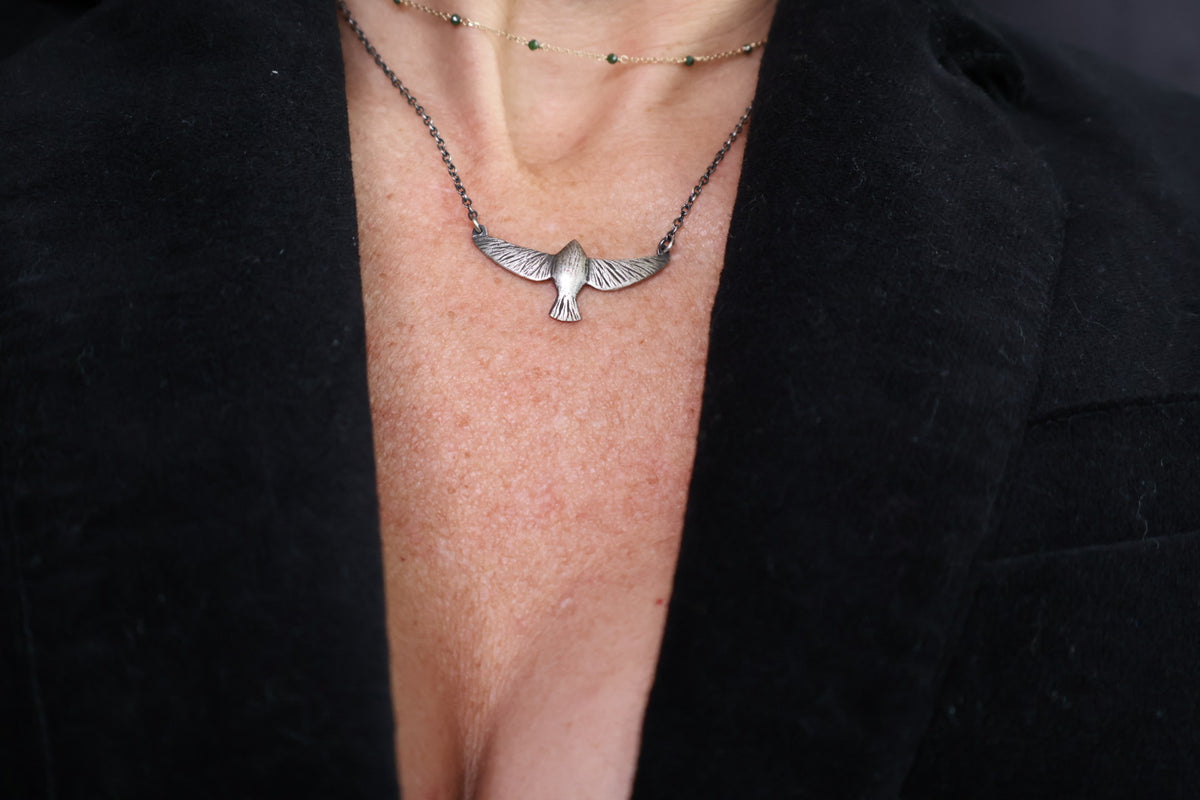 Soaring Mama Bird Necklace