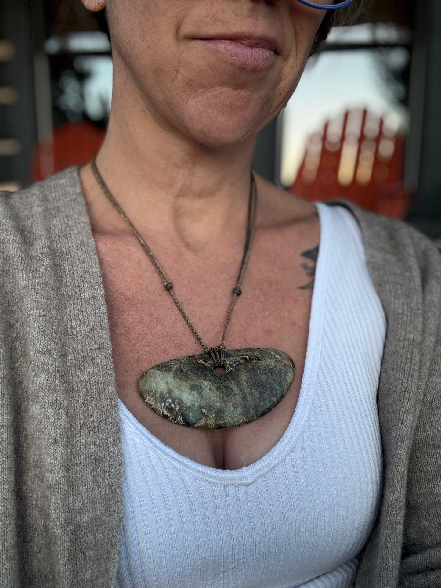 New Zealand West Coast Serpentinite Golden Glimmer