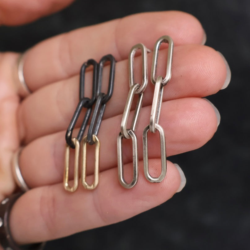 Badass Paperclip Studs