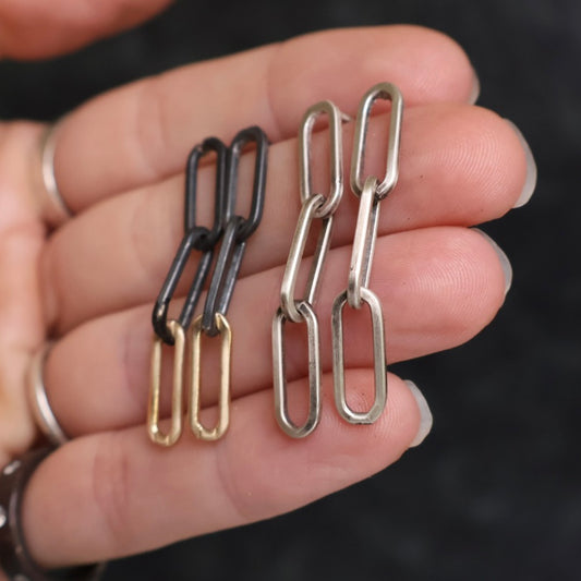 Badass Paperclip Studs