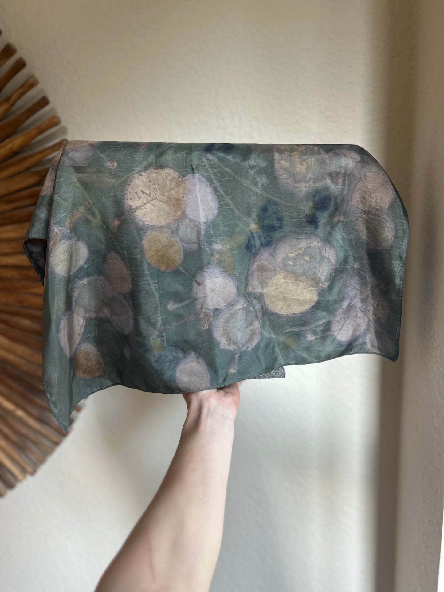 Botanical Dyed Silk Scarves