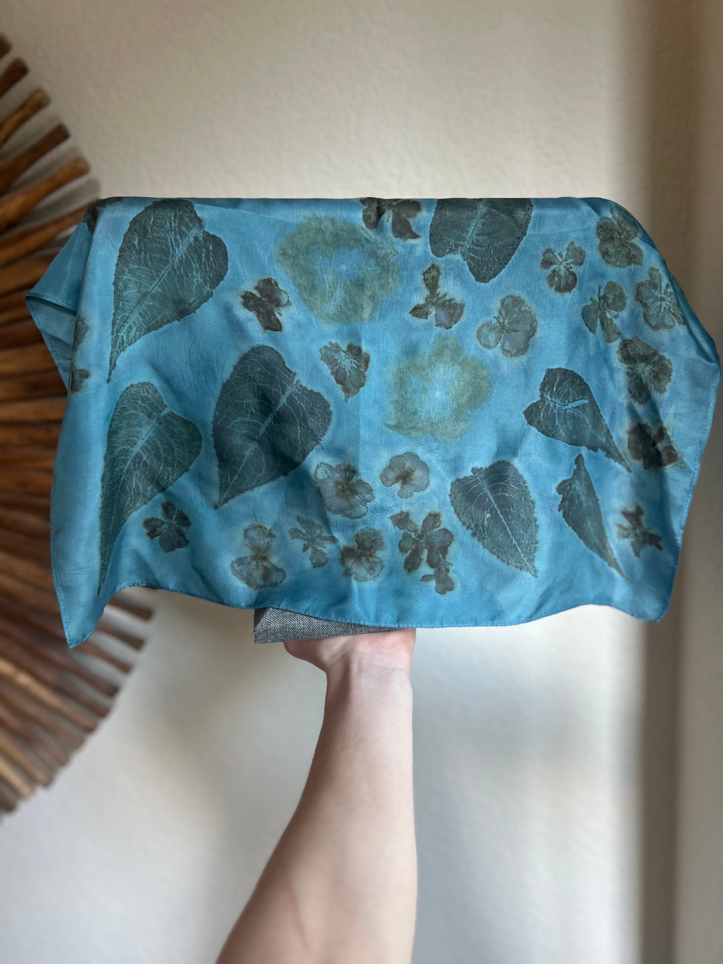 Botanical Dyed Silk Scarves