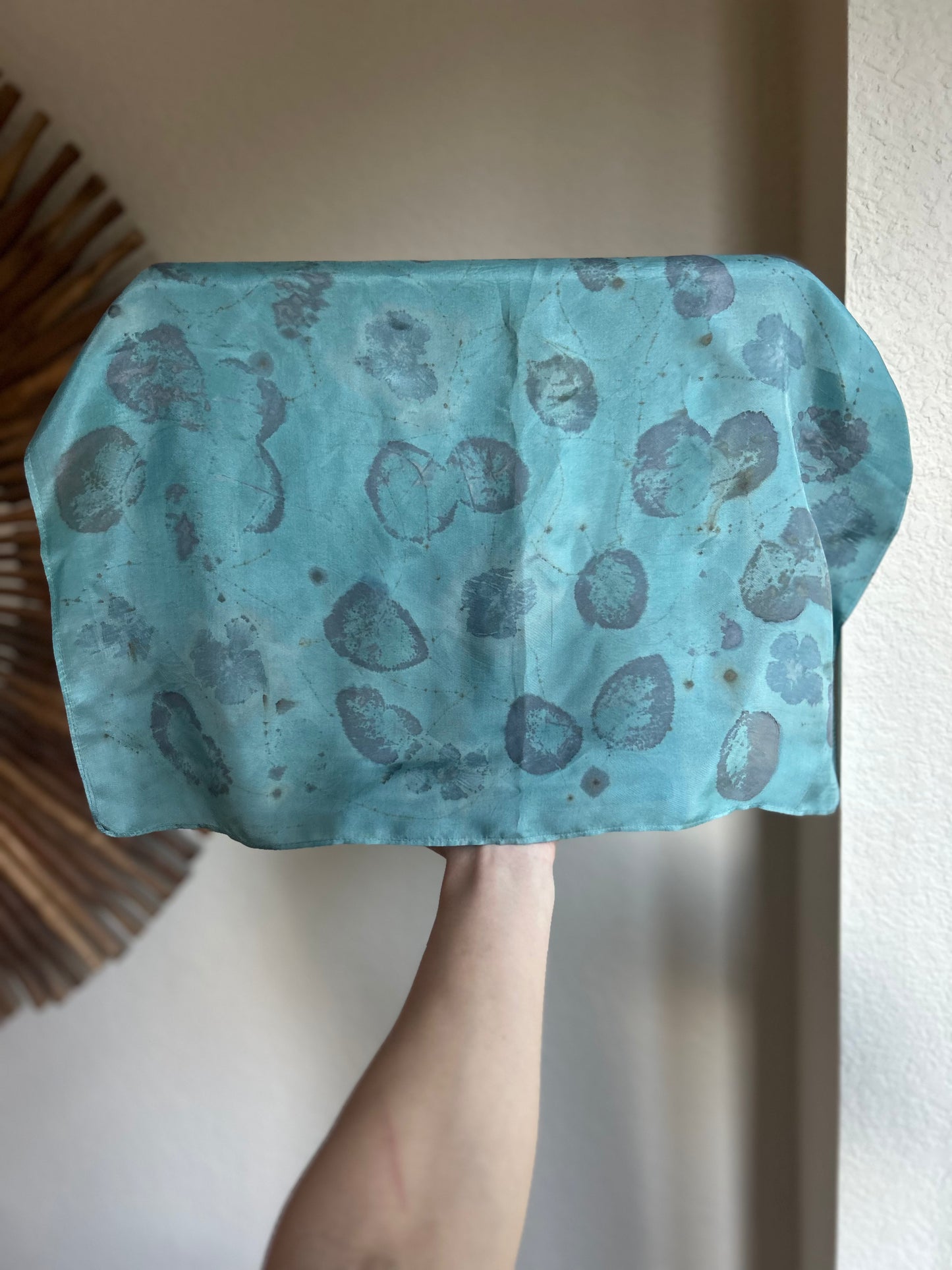 Botanical Dyed Silk Scarves