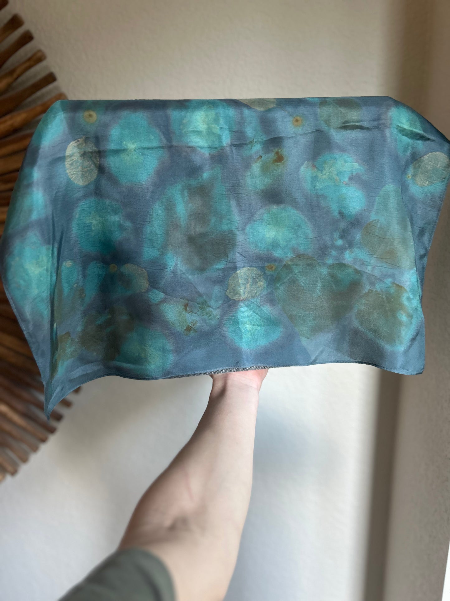 Botanical Dyed Silk Scarves