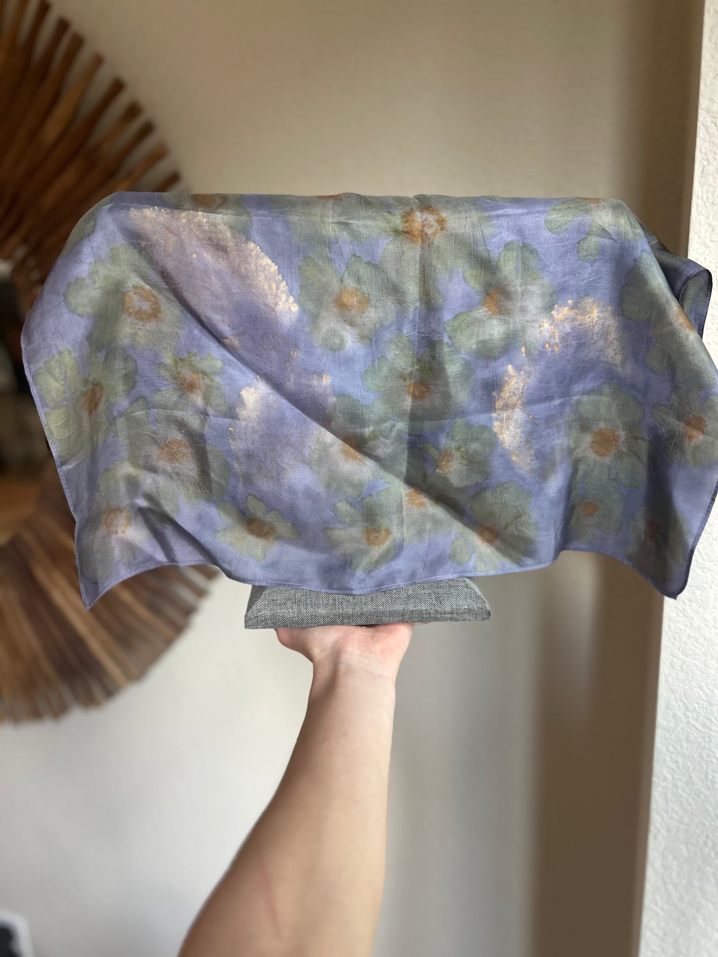 Botanical Dyed Silk Scarves